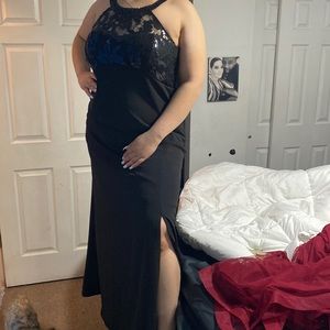 Black dress for prom homecoming any kind of event